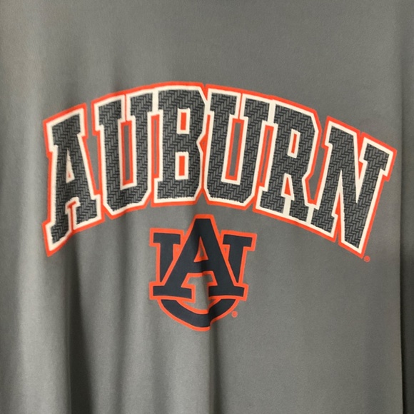 Auburn logo poly shirt sz lg - Picture 2 of 7